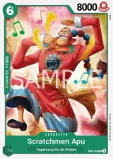 Card art for Scratchmen Apoo (OP07-028)