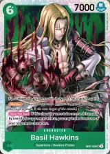 Card art for Basil Hawkins (OP07-029)