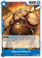Card art for Edward Weevil (OP07-039)