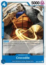 Card art for Crocodile (OP07-040)