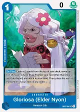 Card art for Gloriosa (Grandma Nyon) (OP07-041)