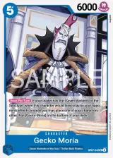 Card art for Gecko Moria (OP07-042)