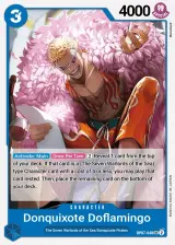 Card art for Donquixote Doflamingo (OP07-048)