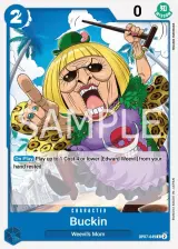 Card art for Buckin (OP07-049)