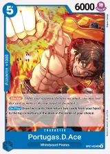 Card art for Portgas.D.Ace (OP07-053)