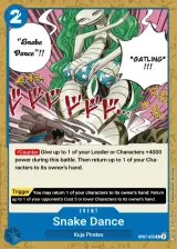 Card art for Snake Dance (OP07-055)