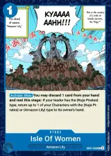 Card art for Island of Women (OP07-058)