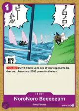 Card art for Slow-Slow Beam (OP07-075)