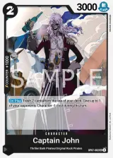 Card art for Captain John (OP07-082)