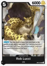 Card art for Rob Lucci (OP07-093)