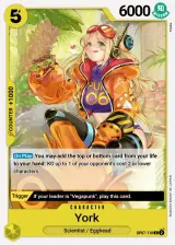Card art for York (OP07-110)