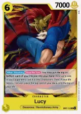 Card art for Lucy (OP07-112)
