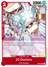 Card art for Twenty Doctors (OP08-003)