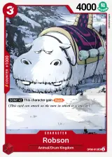Card art for Robson (OP08-013)