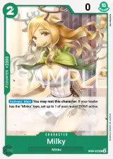 Card art for Milky (OP08-032)