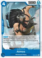 Card art for Atmos (OP08-040)