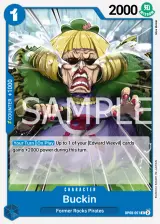 Card art for Buckin (OP08-051)