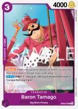 Card art for Baron Tamago (OP08-070)