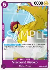 Card art for Viscount Hiyoko (OP08-073)