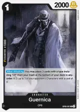 Card art for Guernica (OP08-081)
