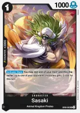 Card art for Sasaki (OP08-082)