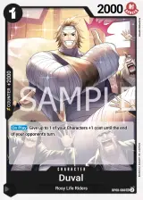 Card art for Duval (OP08-088)