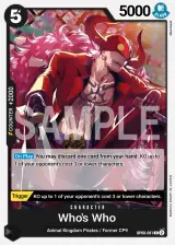 Card art for Who&#39;s.Who (OP08-091)