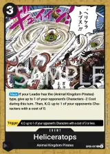 Card art for Heliceratops (OP08-097)