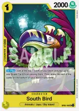Card art for South Bird (OP08-100)