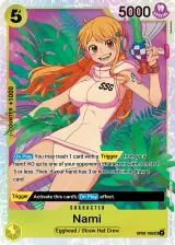 Card art for Nami (OP08-106)