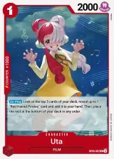 Card art for Uta (OP09-002)