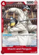 Card art for Shachi &amp; Penguin (OP09-003)
