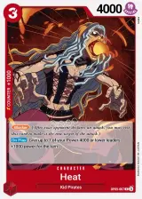Card art for Heat (OP09-007)