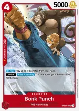 Card art for Bonk Punch (OP09-010)