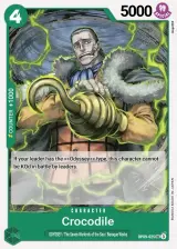 Card art for Crocodile (OP09-025)