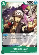 Card art for Trafalgar Law (OP09-030)