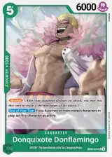 Card art for Donquixote Doflamingo (OP09-031)