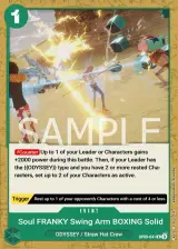 Card art for Soul Franky Swing Arm Boxing Solid (OP09-041)