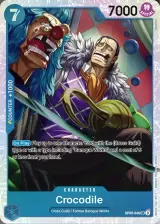Card art for Crocodile (OP09-046)