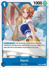 Card art for Nami (OP09-050)