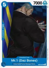 Card art for Mr.1(Daz.Bonez) (OP09-055)