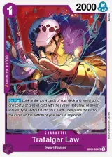 Card art for Trafalgar Law (OP09-069)