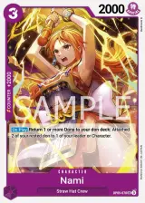 Card art for Nami (OP09-070)
