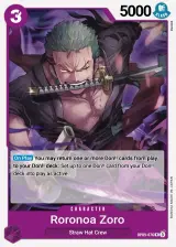Card art for Roronoa Zoro (OP09-076)