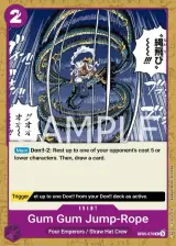 Card art for Gum-Gum Jump Rope (OP09-079)