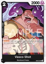Card art for Vasco Shot (OP09-091)