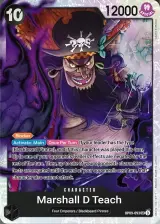 Card art for Marshall.D.Teach (OP09-093)