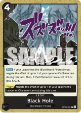 Card art for Black Hole (OP09-098)