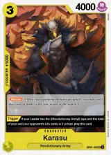 Card art for Karasu (OP09-100)