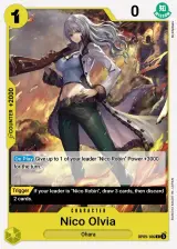 Card art for Nico Olvia (OP09-106)
